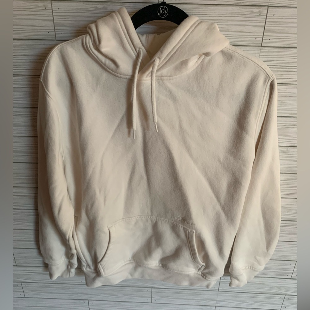 Hollister Classic Cream Men's Pullover Hoodie